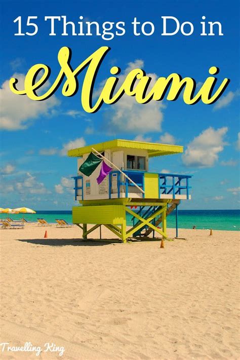 15 Fun Touristy Things To Do In Miami Miami Travel Miami Travel