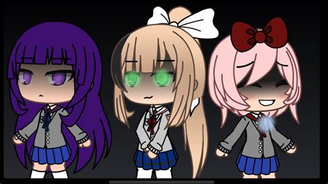 Flicker Characters React To Ddlc Deaths Original Youtube