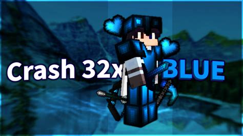 Crash 32x Blue Pvp Minecraft Texture Pack