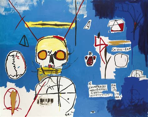 Jean Michel Basquiat 1960 1988 Untitled Skull B 1980s