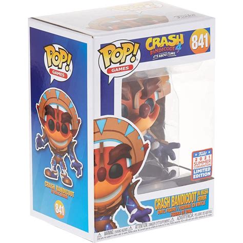 Funko Pop Crash Bandicoot 4 Crash Bandicoot In Mask Armor 841