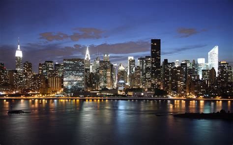 Free Download New York At Night Wallpaper Wallpaper New York At Night