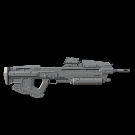 Artstation Halo Infinite Assault Rifle