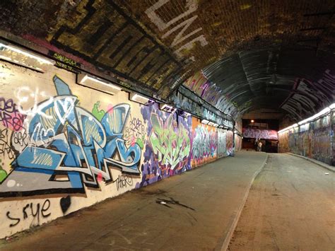 The Tunnel London Authorized Graffiti Area Photo By Fabianwolk