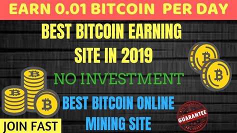How did you mine bitcoin in 2009? Earn 0.01 Bitcoin Per Day Without Investment-Best Bitcoin ...