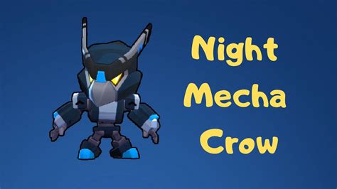 1280 x 720 jpeg 64 кб. Night Mecha Crow - Brawl Stars Gameplay - YouTube
