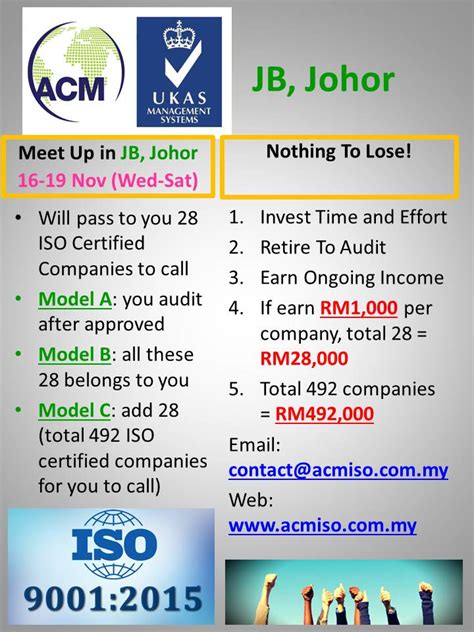 Johor bahru ranks 4 in terms of population in malaysia from 14 cities. Meeting in Johor Bahru (JB) 16-19 Nov 2016 - FREE Start ...