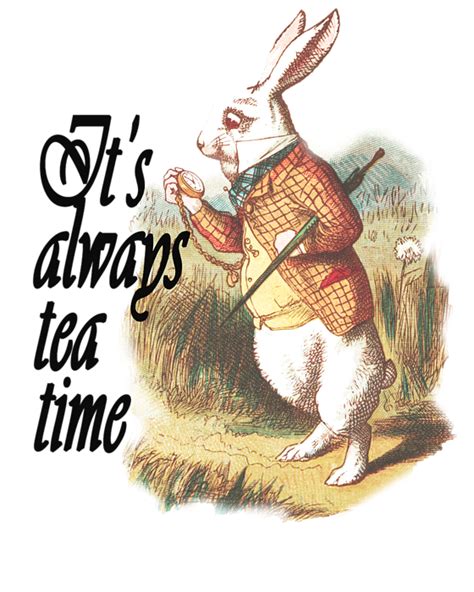 Alice In Wonderland Original Illustrations White Rabbit