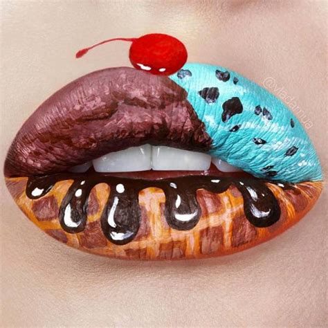 25 Lip Art Ideas From Instagram Glamour Uk