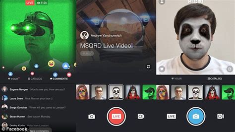 Facebook Live Set For Snapchat Style Video Filters Daily