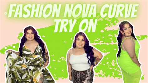 Plus Size Fashion Nova Curve Try On Haul Summer 2021 Youtube
