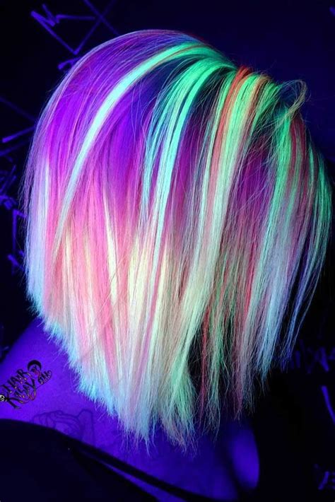 160 Best Bob Haircut Ideas To Try In 2023 Rainbow Hair Color Neon