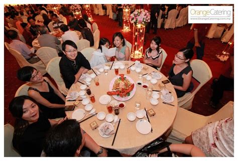 chinese wedding banquet orange catering