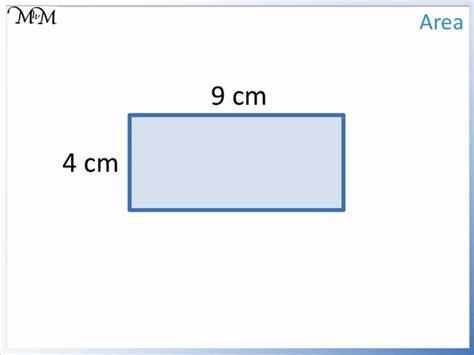How To Calculate The Area Of A Rectangle