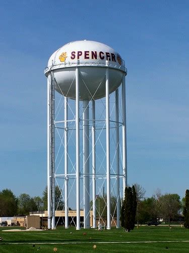 Spencer Water Tower Spencer Iowa J Stephen Conn Flickr
