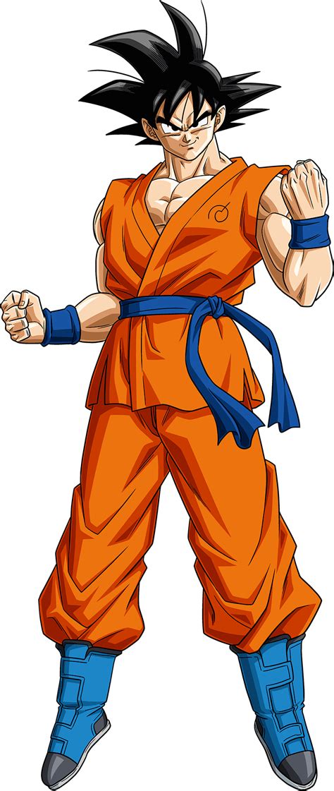 Anybody know why Goku's belt is sideways on the gi he wears while