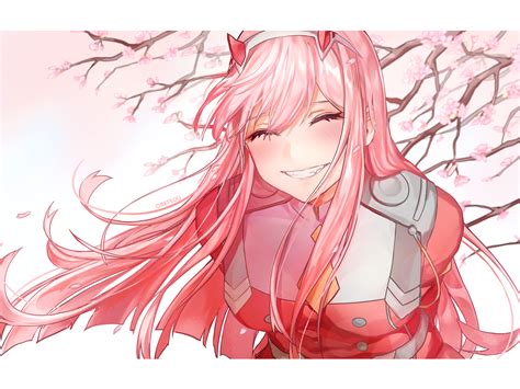 A Smiling Zero Two To Brighten Your Day Darling In The Franxx