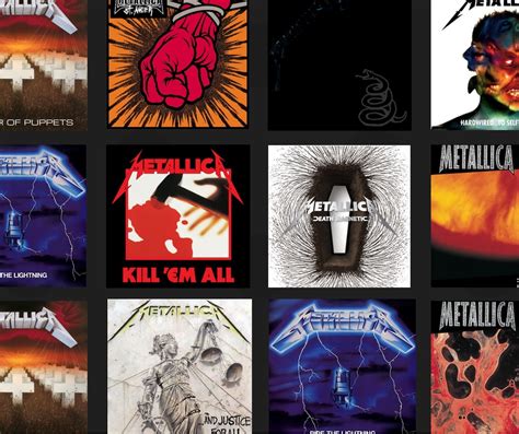 Metallica Studio Albums Ranked From Worst To Best Green Beans