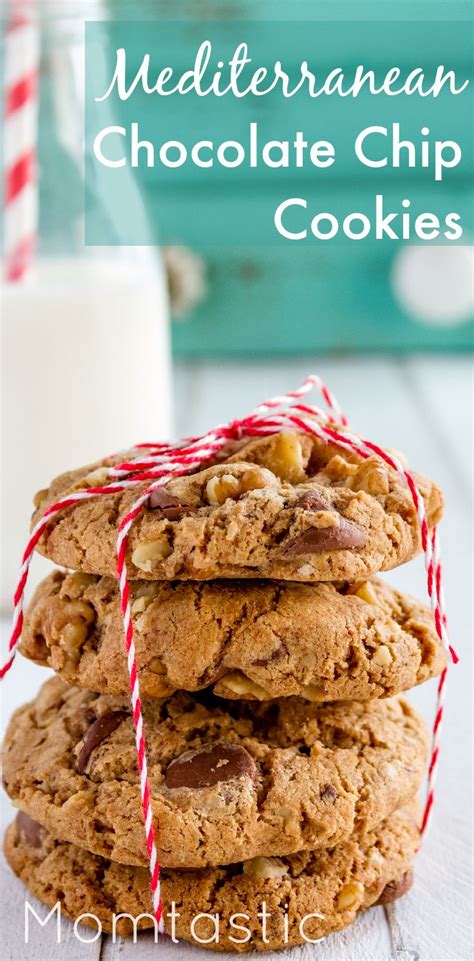 Mediterranean Style Olive Oil Chocolate Chip Cookie Recipe Chocolate