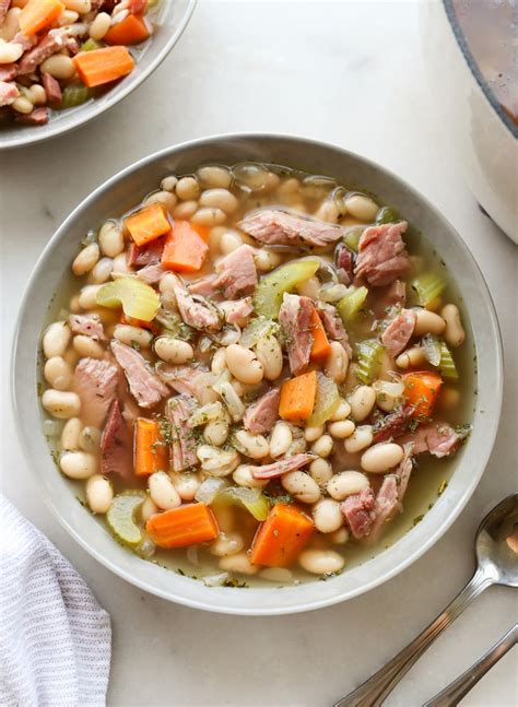 Classic Ham White Bean Soup Cook At Home Mom