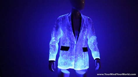 Light Up Clothing Glow In The Dark Fashion Youtube