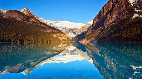 2560x1440 Lake Louise Reflections 1440p Resolution Hd 4k Wallpapers