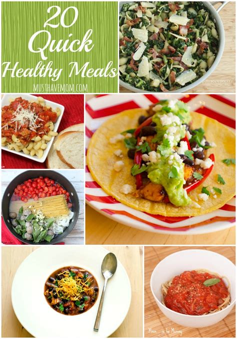 20 Quick Healthy Meals To Satisfy Your Cravings