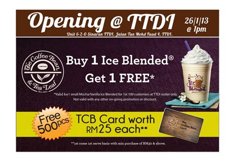The bean is ok, but the rock, which is never expected, brake the grinder of my breville bes870xl espresso machine. I Love Freebies Malaysia: Freebies > The Coffee Bean & Tea ...