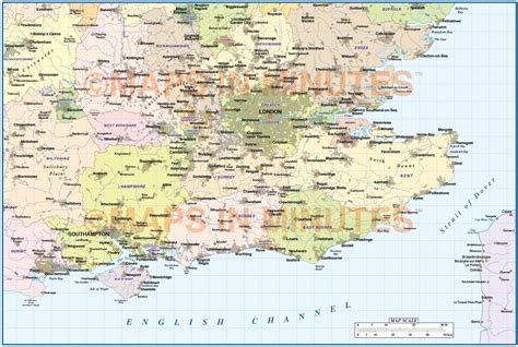 This extends the map to the east from yeovil to exeter, castle cary to taunton, trowbridge and swindon to bristol, swindon to gloucester and charlbury to great malvern and additional detail around birmingham. Digital-vector-england-map-south-east-basic-in-illustrator ...