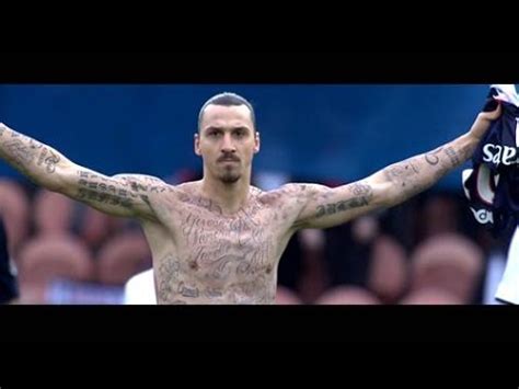 The story behind Zlatan's "tattoos" yesterday is a campaign with the
