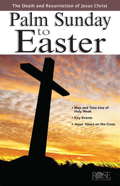 Palm Sunday To Easter Olive Tree Bible Software