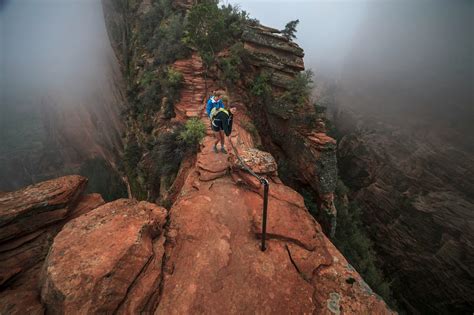 Angels Landing One Of The Most Extreme Trekking Trails In The World