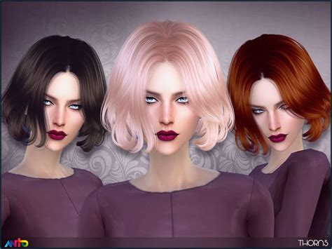 Short Wavy Bob For Ladies Found In Tsr Category Sims 4 Female