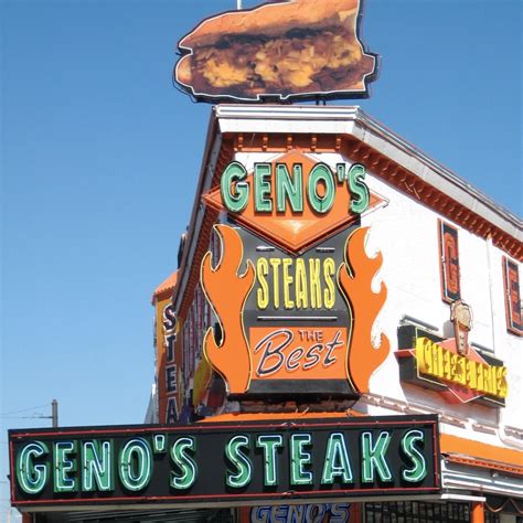 Genos Steaks Philadelphia Pa Vintage Neon Signs Genos Steaks
