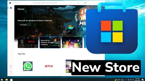 How To Get The New Microsoft Store In Windows 10 21h2 Youtube