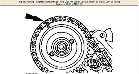 Is it something i should be seriously concerned about? I need the timing chain marks and diagram for a ford ...