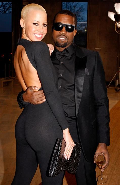 kanye west and amber rose what really went on between pair after explosive twitter spat
