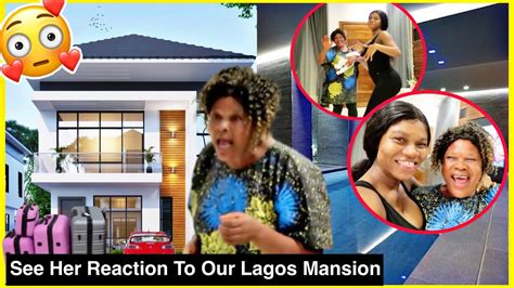 my mom inlaw came from the village for omugwo see her reaction to our mansion 😂 youtube