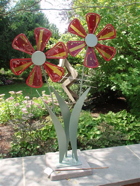 Patti Lyns Fused Glass Garden Flowers