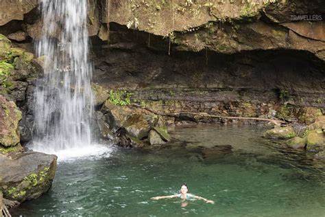 emerald pool auf dominica der schönste wasserfall