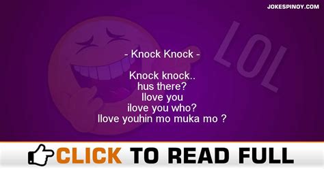 Knock Knock Pinoy Jokes