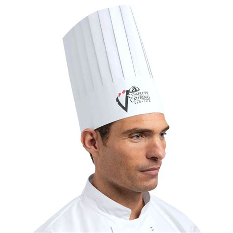 Tall Paper Chefs Hat 11 Promo Catering