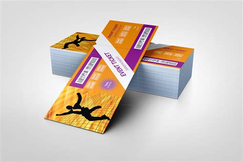 Dance Party Event Ticket Template Event Ticket Template Ticket Template T Card Template