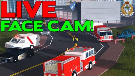 🔴roblox City Of Vancouver Live Facecam Patrolling As Police