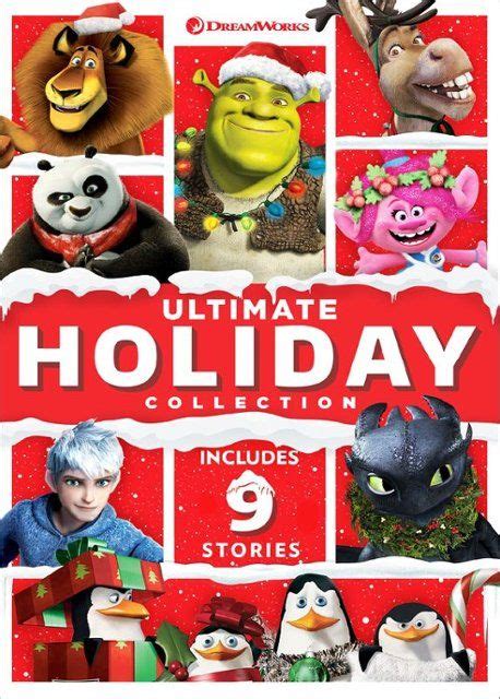Dreamworks Ultimate Holiday Collection Juvenile Dvd 101519