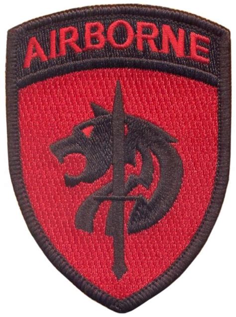 Special Operations Command Patch Africa Us Army Element Army