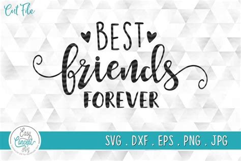 Free 55 Best Friends Heart Svg Free Svg Png Eps Dxf File