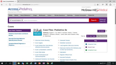 Mcgraw Hill Highlights Accesspediatrics As Unique Medical Resource