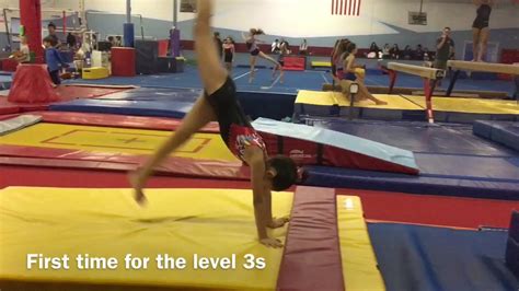 Handstand Flatback Body Tension Drill For Level 3 Vault Gymnastics