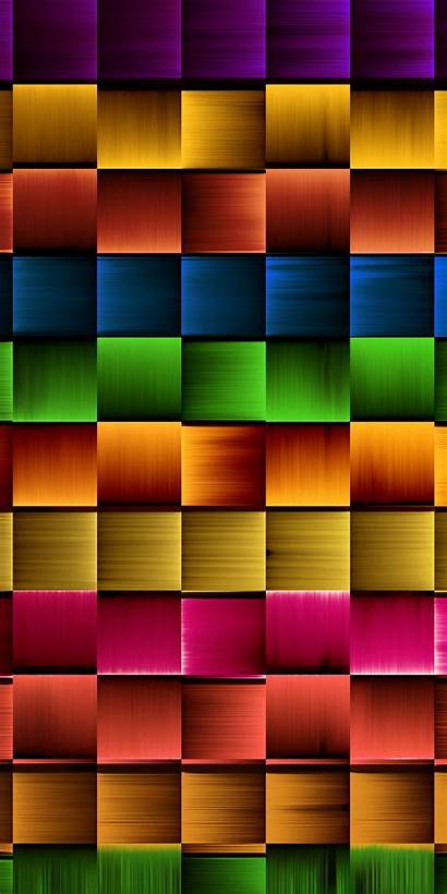 Squares Abstract Colorful Background